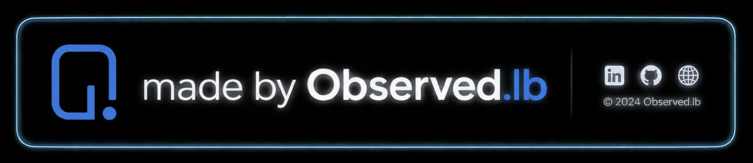 Made by Observed.lb